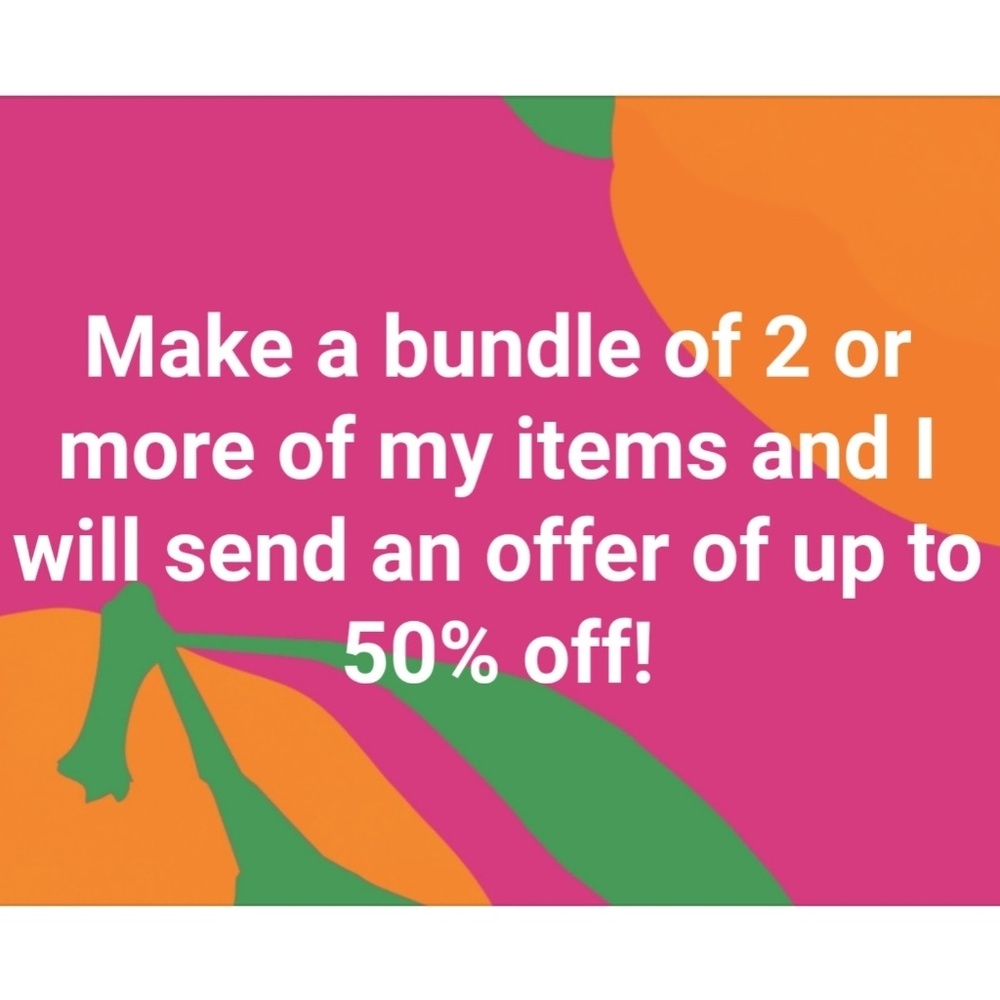 Save up to 50% on bundle of 2 or more items!